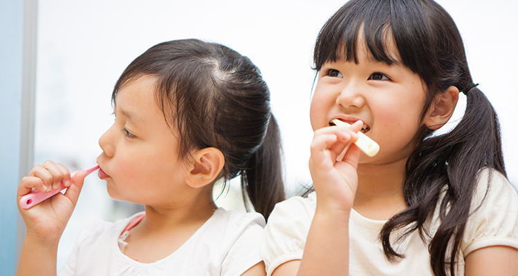 お子様こそ予防が大切です